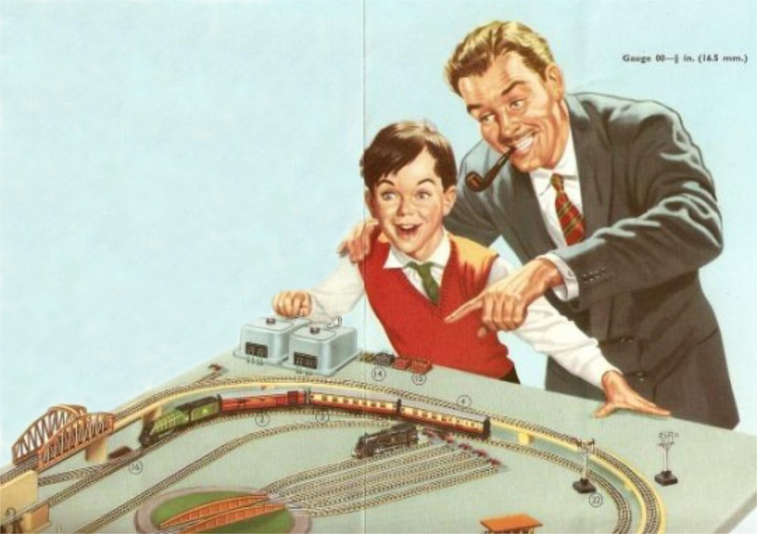 1957 Hornby Dublo catalogue picture